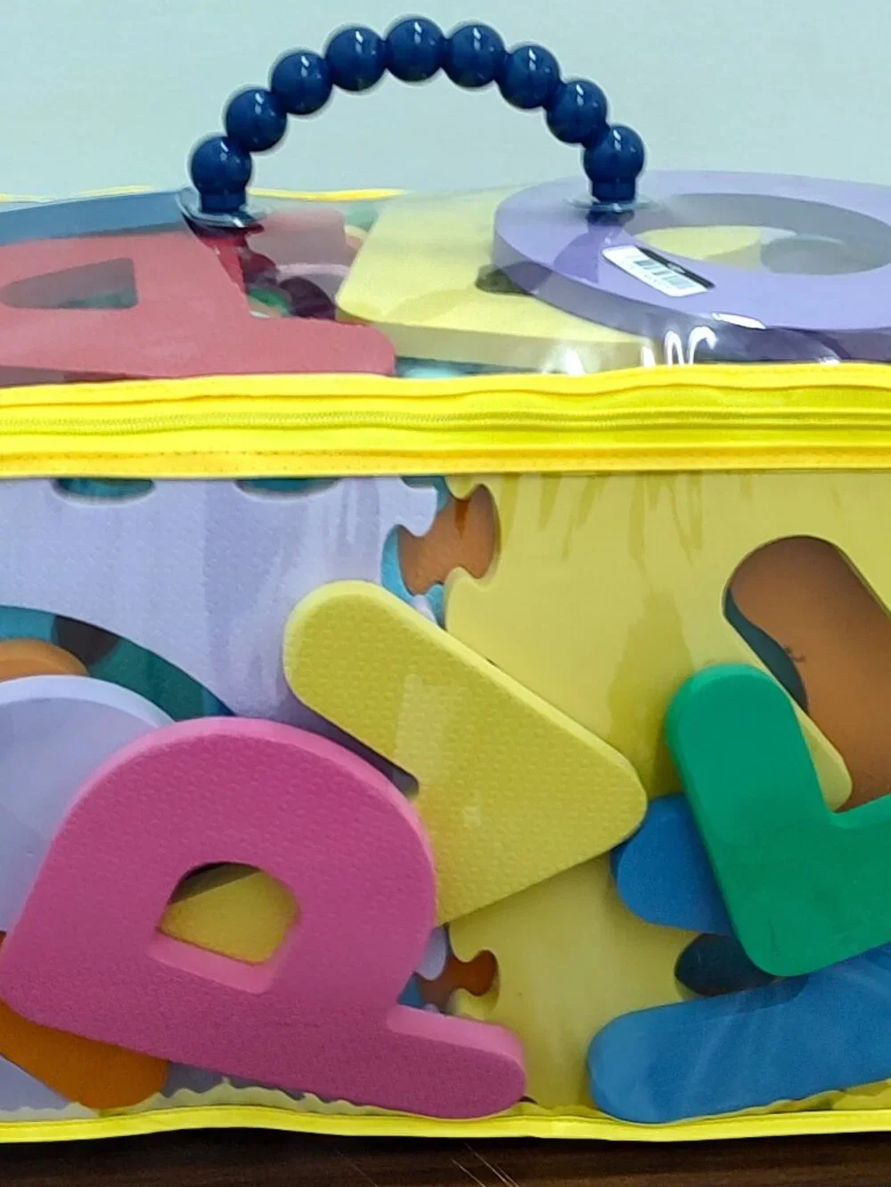 LPN - GIGGLESCAPE 5' x 5' ABC Floor Mat Set - 36pc Multicolored Baby Playmat